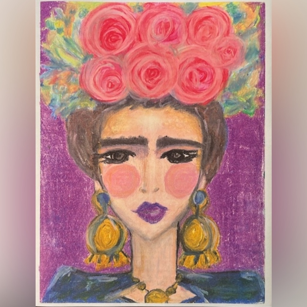 New Colorful Portrait Art Print
